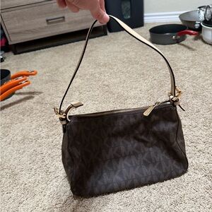 Michael Kors Brown Monogram Handbag